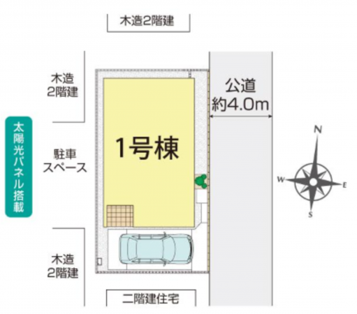 春日部市備後西、新築一戸建ての画像です