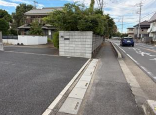 春日部市梅田、土地の画像です