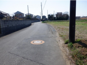 春日部市銚子口、土地の画像です