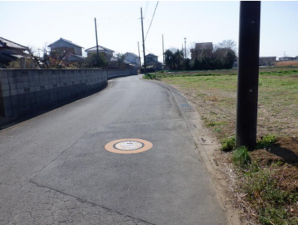 春日部市銚子口、土地の画像です