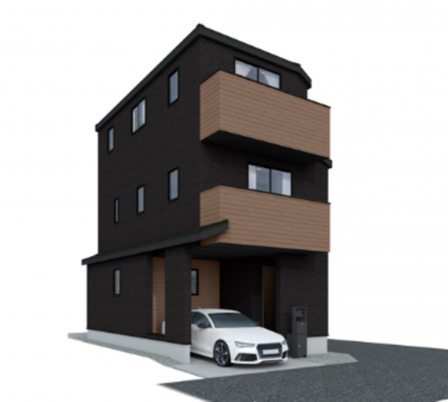 春日部市南、新築一戸建ての画像です