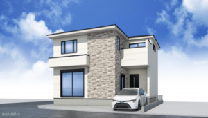 春日部市緑町、新築一戸建ての画像です