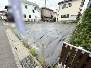 春日部市藤塚、土地の画像です