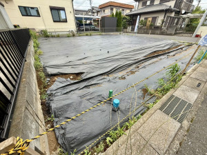 春日部市藤塚、土地の画像です