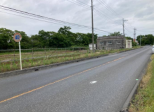 春日部市永沼、土地の画像です