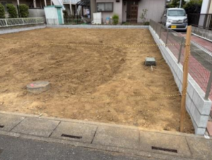 春日部市豊町、土地の画像です