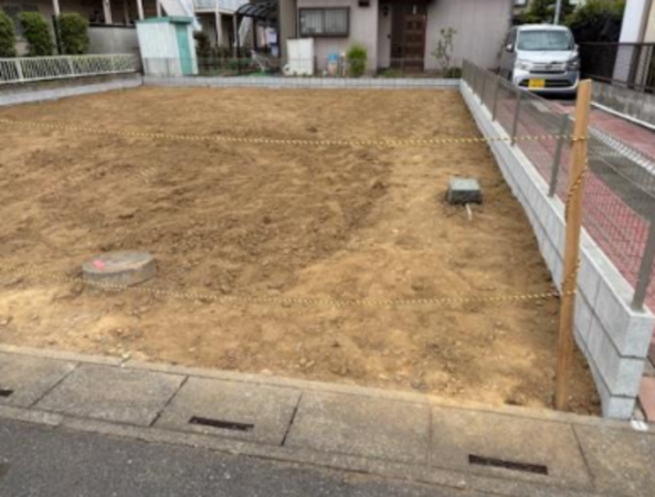 春日部市豊町、土地の画像です