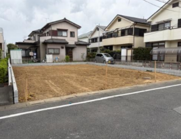 春日部市豊町、土地の画像です