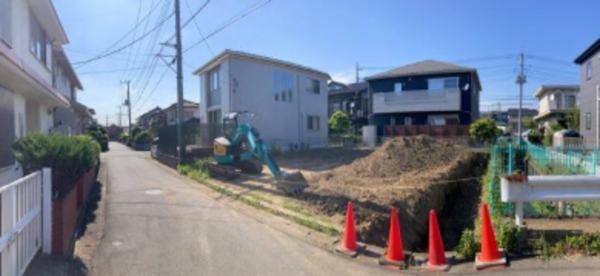 春日部市米島、新築一戸建ての画像です