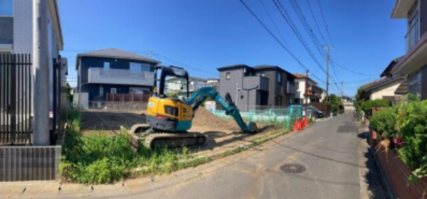 春日部市米島、新築一戸建ての画像です