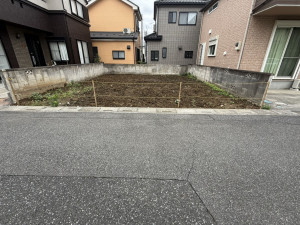春日部市備後東、土地の画像です