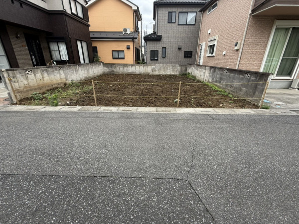 春日部市備後東、土地の画像です