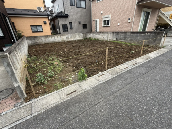 春日部市備後東、土地の画像です