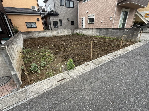 春日部市備後東、土地の画像です