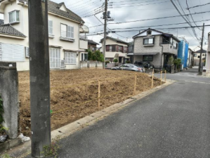 春日部市大枝、土地の画像です