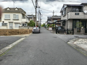 春日部市大枝、土地の画像です