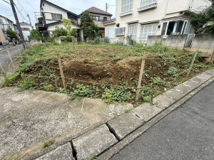 春日部市大枝、土地の画像です