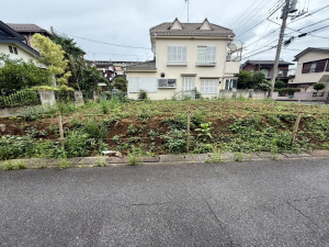 春日部市大枝、土地の画像です