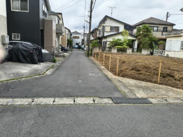 春日部市大枝、土地の画像です