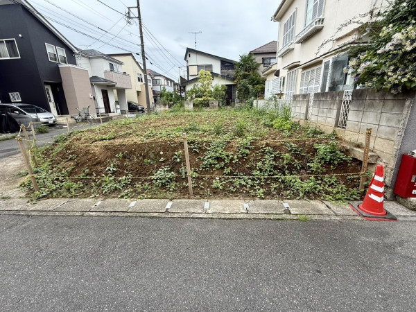春日部市大枝、土地の画像です