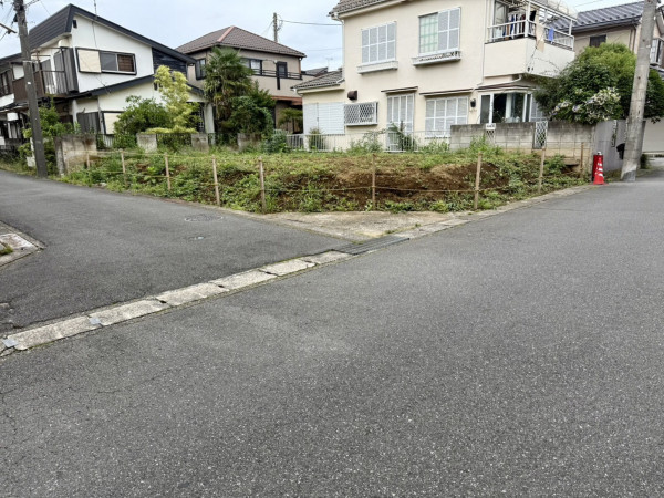 春日部市大枝、土地の画像です