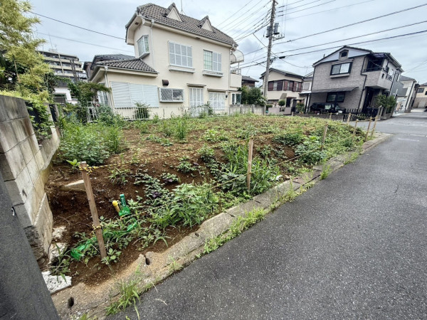 春日部市大枝、土地の画像です