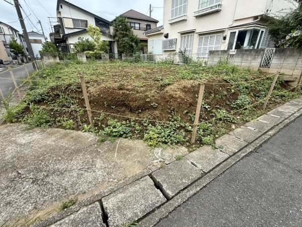 春日部市大枝、土地の画像です