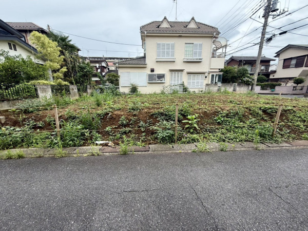 春日部市大枝、土地の画像です