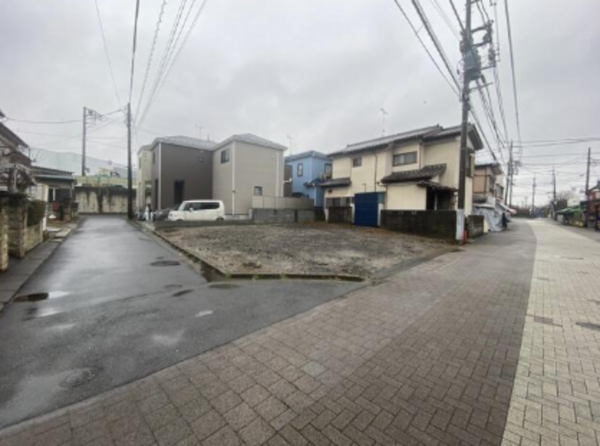春日部市米島、土地の画像です