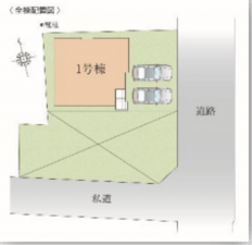 春日部市樋堀、新築一戸建ての画像です