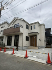 春日部市藤塚、新築一戸建ての画像です