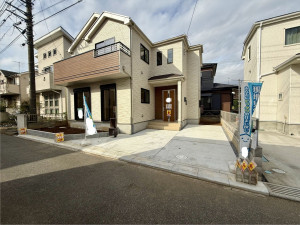 春日部市藤塚、新築一戸建ての画像です