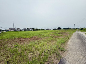 春日部市永沼、土地の画像です