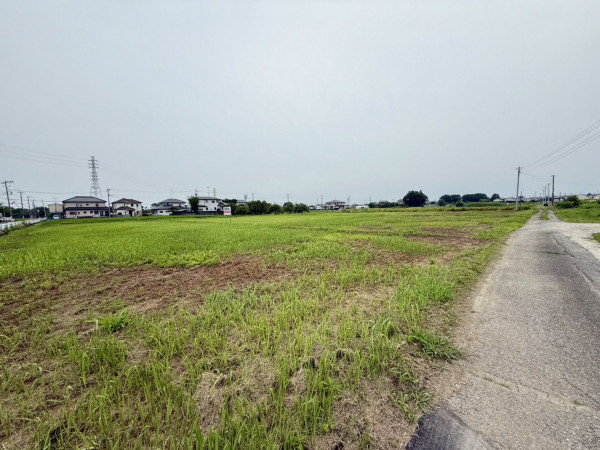 春日部市永沼、土地の画像です