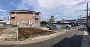 春日部市大沼、新築一戸建ての画像です