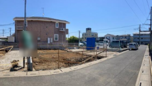 春日部市大沼、新築一戸建ての画像です