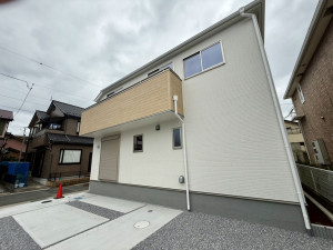 春日部市大沼、新築一戸建ての画像です