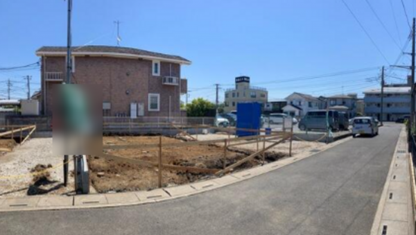 春日部市大沼、新築一戸建ての画像です