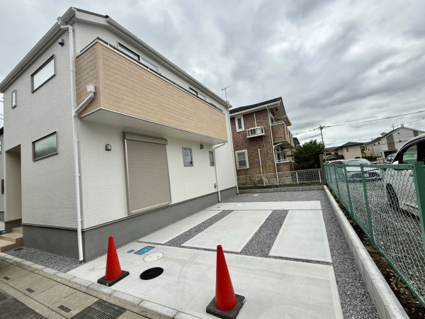春日部市大沼、新築一戸建ての画像です