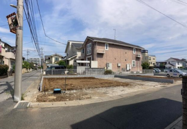 春日部市大沼、新築一戸建ての画像です