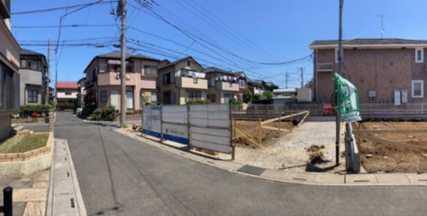 春日部市大沼、新築一戸建ての画像です