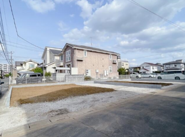 春日部市大沼、新築一戸建ての画像です
