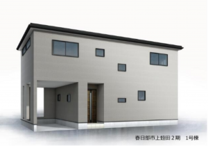 春日部市上蛭田、新築一戸建ての画像です