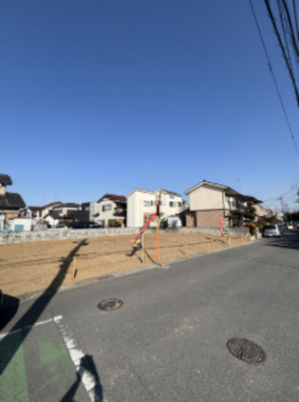 春日部市藤塚、土地の画像です