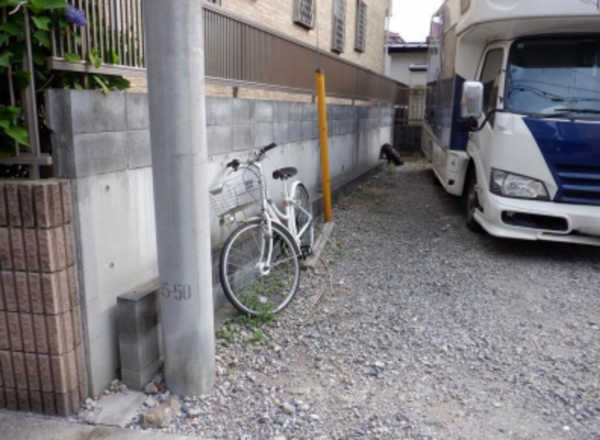 春日部市六軒町、土地の画像です