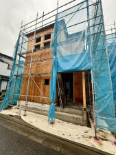 春日部市藤塚、新築一戸建ての画像です