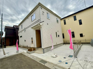 春日部市一ノ割、新築一戸建ての画像です