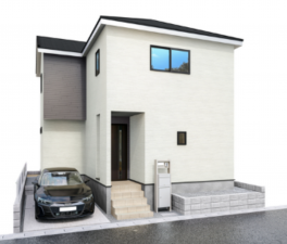 春日部市六軒町、新築一戸建ての画像です