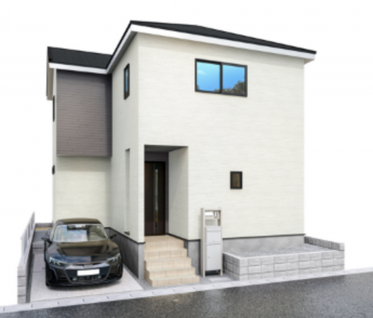 春日部市六軒町、新築一戸建ての画像です