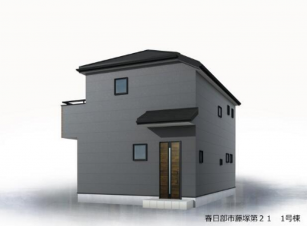 春日部市藤塚、新築一戸建ての画像です